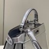 FI Peekaboo Small Silver Bag For Woman 27cm/11in