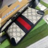 gg Ophidia Belt Bag Beige And Blue gg Supreme Canvas For Men? 8.7in/22cm gg 674081 96IWN 4076