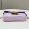 FI Baguette Purple For Women, Handbags, Shoulder And Crossbody Bags 7.5in/19cm FF 8BS017