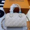 LV Speedy Bandouliere 20 Monogram Empreinte Pale Beige For Women,  Shoulder And Crossbody Bags 20.5cm/8.1in LV M46163
