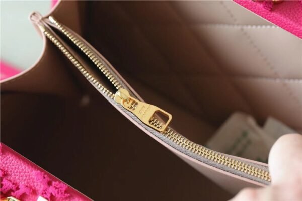LV Valisette Tresor Monogram Empreinte Pink For Women, Women¡¯s Bags, Shoulder And Crossbody Bags 9.4in/24cm LV