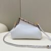 FI First Small White For Women, HandBags, Shoulder And Crossbody Bags 10.2in/26cm FF 8BP129