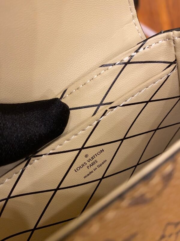 ce6f2b0e LV Pochette Trunk Verticale Monogram Reverse With Monogram Canvas For Women, WoChain Wallet 6.9in/18cm LV M67873