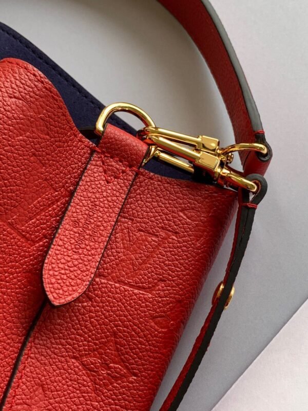 LV NeoNoe MM Bucket Bag Monogram Empreinte Red For Women, Women¡¯s Bags, Shoulder Bags 10.2in/26cm LV