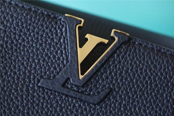 ce91b6b7 LV Capucines Mini Taurillon Black For Women, Shoulder And Crossbody Bags 21cm/8.3in LV