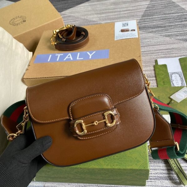 gg Horsebit 1955 gg Mini Bag Red For Women, Women’s Bags 8in/21cm gg