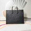chi-muc-1 LV Onthego GM Monogram Empreinte Tote Bag Black For Women 41cm LV M44925