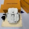 LV Christopher XS Taurillon White For Men, Bags, Shoulder And Crossbody Bags 7.7in/19.5cm LV