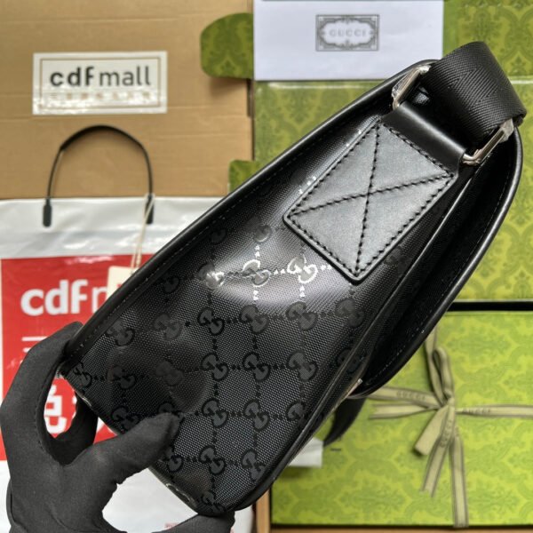 gg Imprime Medium Messenger Bag Black For Women, Women’s Bags 12in/30.5cm gg