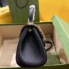 gg Horsebit 1955 Mini Bag Black For Women, Women’s Bags 8.7in/22cm gg 703848 AAA7G 1000