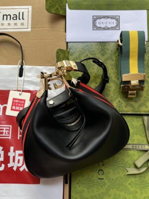 gg Atache Small Shoulder Bag White For Women, Women’s Bags 9in/23cm gg  ?699409 UXWBG 1037