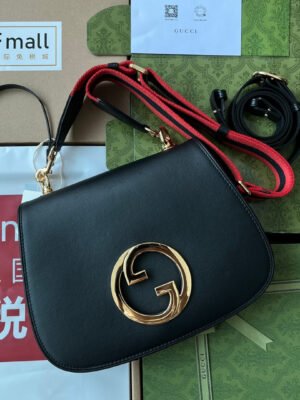 gg Blondie Mini Bag Black For Women, Women’s Bags 11.4in/29cm gg