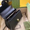gg Horsebit 1955 Mini Bag Black For Women, Women’s Bags 8.7in/22cm gg 703848 AAA7G 1000