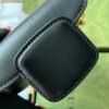 gg Horsebit 1955 Strap Wallet Black For Women, Women’s Bags 4.7in/12cm gg 699760 18YSG 1060