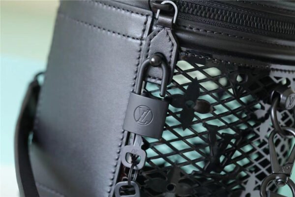 d00ac579 LV Cannes Monogram Lace Black For Women, Women’s Bags, Shoulder And Crossbody Bags 6.7in/17cm LV M20363