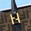 FI Tote Bag 13.8in/35cm Brown For Women FF