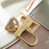 LV Bagatelle BB Monogram Empreinte Beige / Pink / Yellow For Women,  Shoulder And Crossbody Bags 22cm/8.7in LV M46113