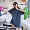 BALENCIAGA MINIMALIST T-SHIRT BLUE