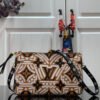 LV LV Crafty Double Zip Pochette Monogram Canvas Caramel/Cream For Women,  Shoulder And Crossbody Bags 7.9in/20cm LV M69488