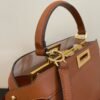 FI Peekaboo ISeeU Petite Brown Small Bag For Woman 20cm/8in