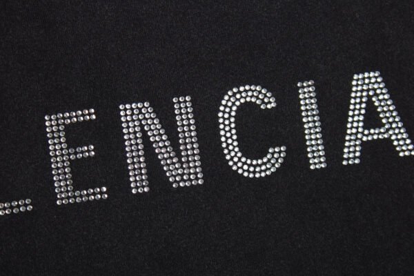 Balenciaga T-shirt with Washed Effect