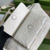 gg Embossed Belt Bag White gg Embossed For Men? 11in/28cm gg