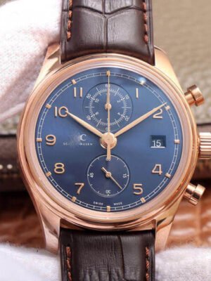 PORTUGIESER IW390305 ZF FACTORY BROWN STRAP