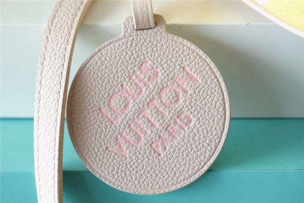 LV Bagatelle BB Monogram Empreinte Beige / Pink / Yellow For Women,  Shoulder And Crossbody Bags 22cm/8.7in LV M46113