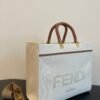 FI Sunshine Large Tote Bag Light Grey For Women, Handbags, Shoulder Bags 15.7in/40cm FF 8BH372