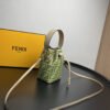 FI Mon Tresor Green Mini Bag For Woman 18cm/7in