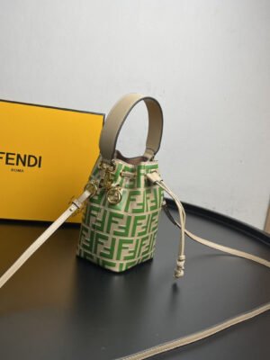 FI Mon Tresor Green Mini Bag For Woman 18cm/7in