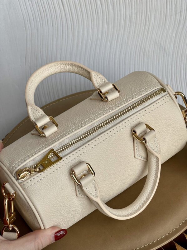 d423bc8d LV Papillon BB Bag In Monogram Empreinte For Women 7.9in/20cm Cr¨¨me Beige M45994