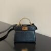 FI Peekaboo ISeeU Petite Black Micro Bag For Woman 11cm/4.5in