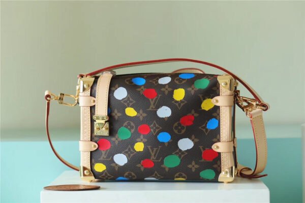 LV Side Trunk PM?Monogram Canvas For Women, Women¡¯s Bags, Shoulder And Crossbody Bags 8.3in/21cm LV
