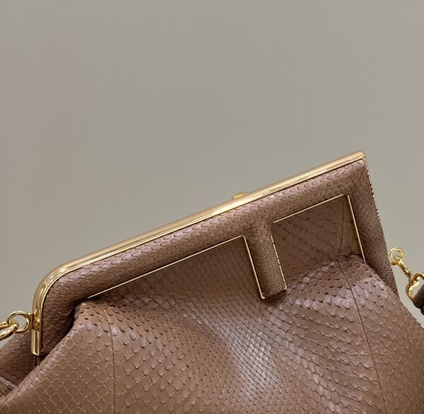 FI First Small Beige Bag For Woman 26cm/10in