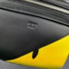 FI Little Monster Belt Bag Black/Yellow For Men, Men’s Bag 7.9in/20cm FF