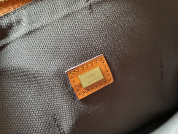 FI Flat Pouch Brown Large Pouch Bag For Woman 34cm/13in 8N0178AC9LF0QVK