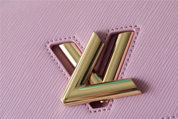 d77182b8 LV Twist MM Epi Guimauve Purple For Women, Shoulder And Crossbody Bags 9.1in/23cm LV
