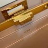 FI Peekaboo ISeeU Petite Brown Small Bag For Woman 20cm/8in