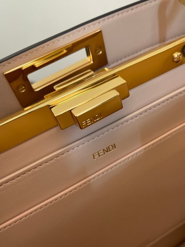 FI Peekaboo ISeeU Petite Brown Small Bag For Woman 20cm/8in