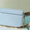 LV Lockme Tender Light Blue For Women, Women¡¯s Handbags, Shoulder And Crossbody Bags 7.5in/19cm LV
