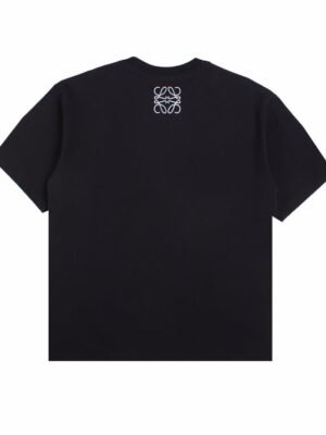 Loewe Embroidered Logo T-Shirt (Black)
