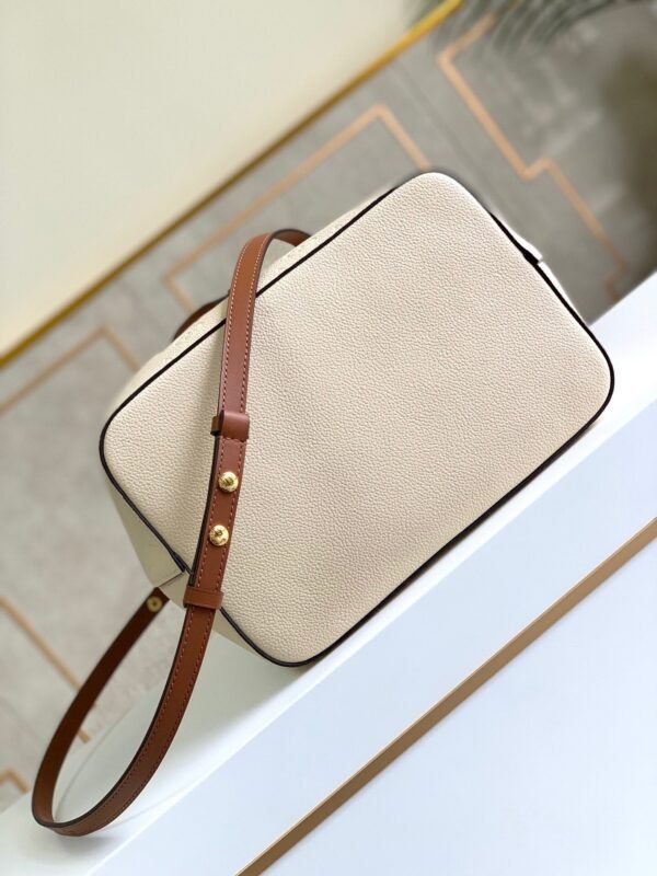 LV NeoNoe MM Bucket Bag Monogram Empreinte Creme For Women, Women¡¯s Bags, Shoulder Bags 10.2in/26cm LV M45307