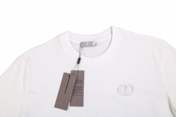 d9fe7b6b Dior Double D Logo T-Shirt (White)