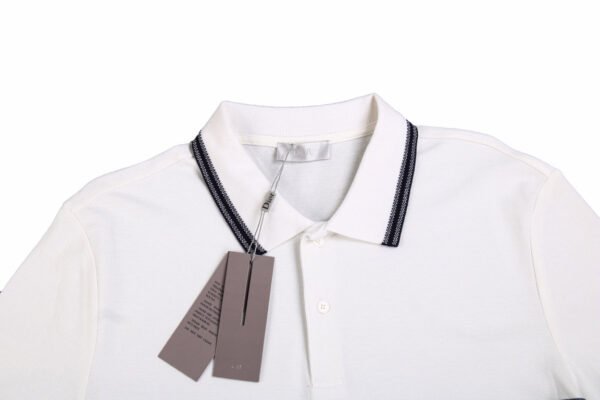 d9feccf3 Christian Dior "Striped Logo" Polo Shirt