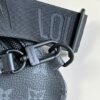 LV Saumur Slingbag Monogram Eclipse Black For Men, Bags, Crossbody Bags 7.1in/18cm LV M45912