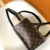 LV On My Side MM Tote Bag Monogram Canvas Laurier Green For Women,  Shoulder Bags 12in/31cm LV M55302