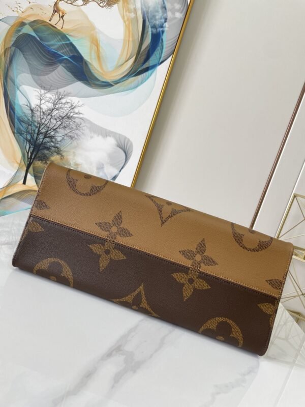 LV OnTheGo GM Tote Bag Monogram And Monogram Reverse Canvas For Women, Women¡¯s Handbags 16.1in/41cm LV M44576