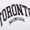 BALENCIAGA TORONTO LOGO T-SHIRT WHITE