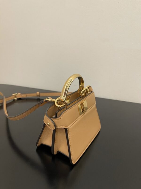 FI Peekaboo ISeeU Petite Brown Micro Bag For Woman 11cm/4.5in
